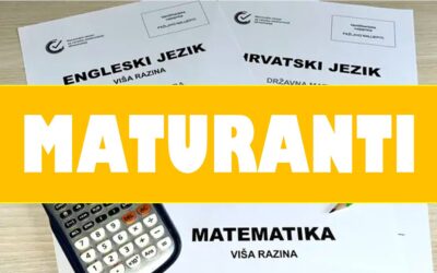 Raspored dodatne nastave za završne razrede – novo!