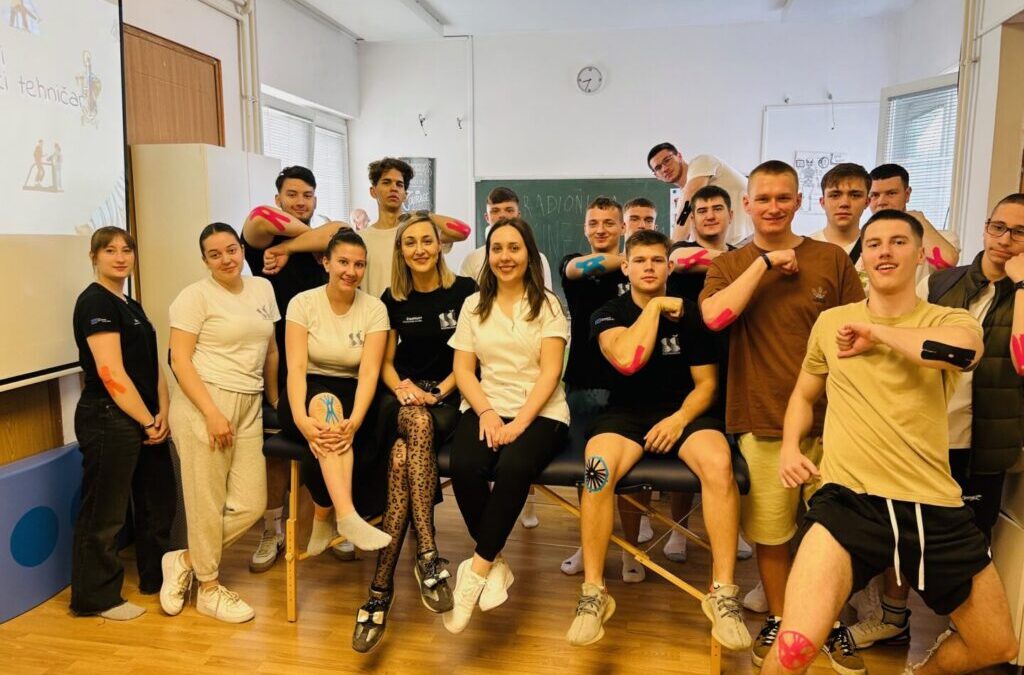 RADIONICA KINEZIOTAPINGA- gost predavač Tina Šajatović