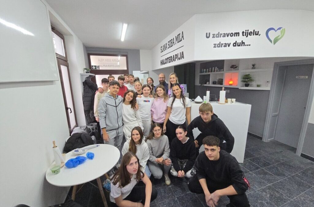 Fizioterapeuti posjetili Slanu sobu Mila