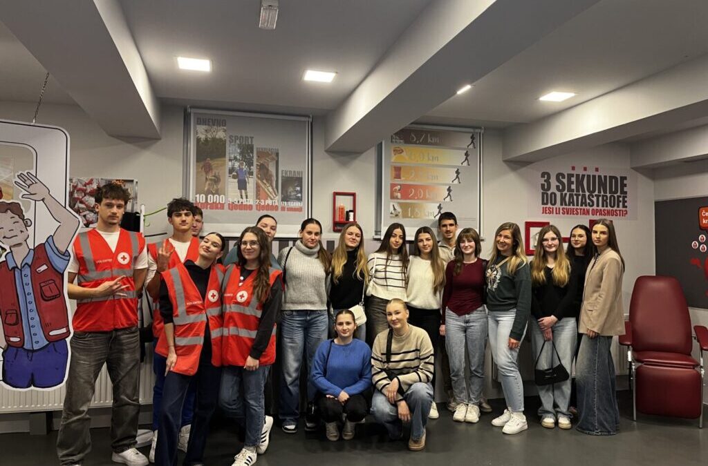 Posjet Edukacijskom centru Hrvatskog Crvenog križa u Zagrebu