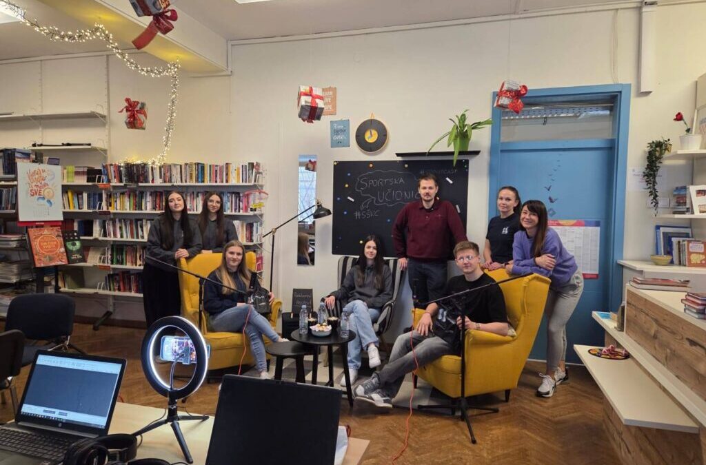 2. sportski podcast u Srednjoj školi Koprivnica “Sportska učionica”