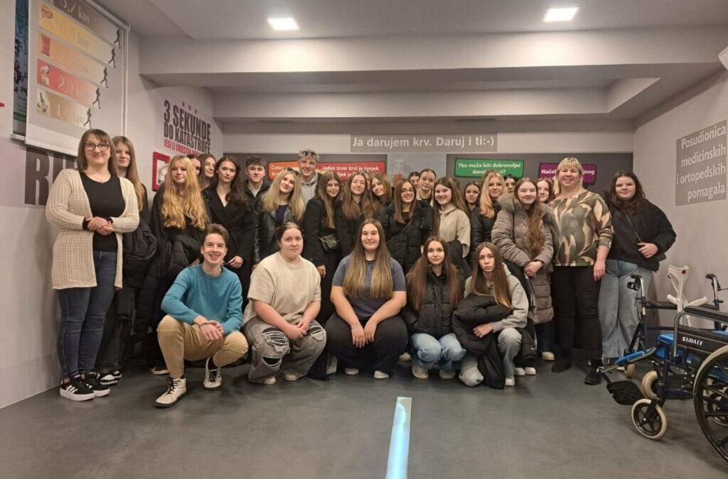 Posjet Edukacijskom centru Hrvatskog Crvenog križa u Zagrebu