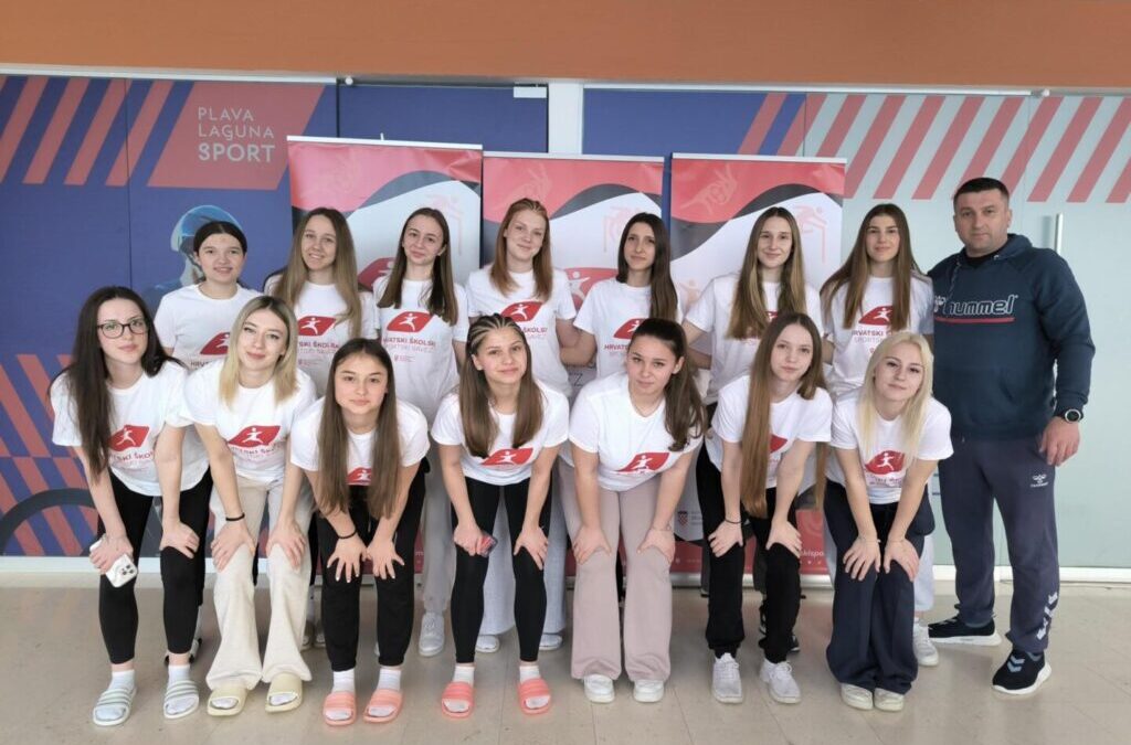Državno natjecanje u rukometu za djevojke – izvrsno 5. mjesto 