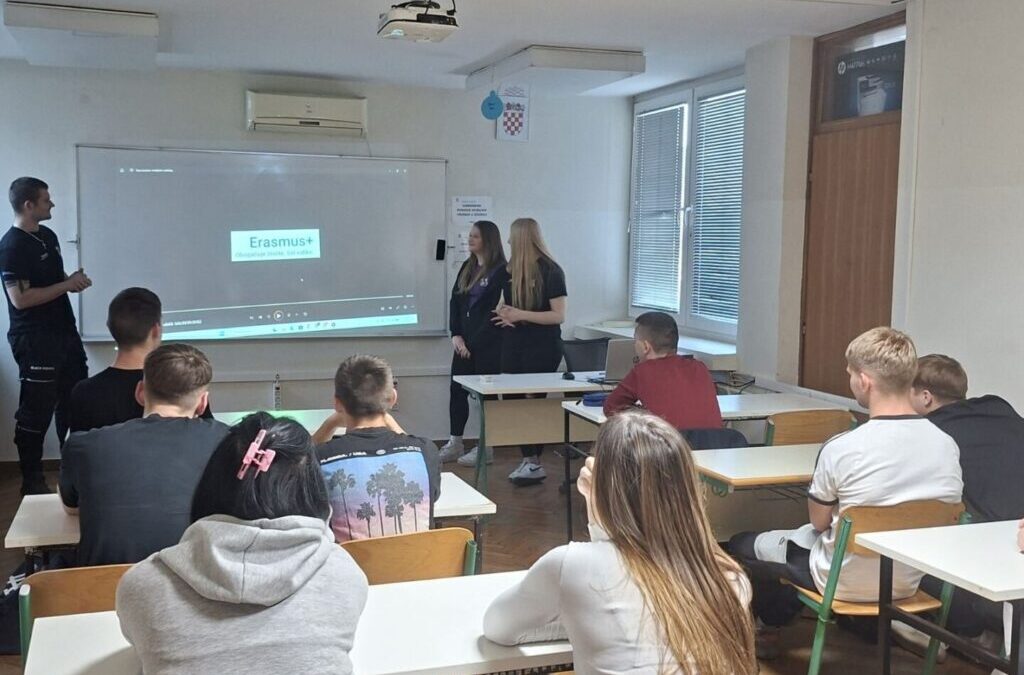 DISEMINACIJA PROJEKTNIH AKTIVNOSTI na nastavi  SRO (strukovno)
