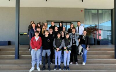 Učenici 1. h na terenskoj nastavi